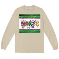 Mushroom mardi gras nurse Long Sleeve Tee - Artiststas