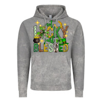 Cloud Rock Not lucky just blessed st. patricks day Vintage Hoodie - Neo Western