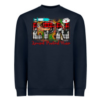 Navy christmas lpn licensed practical nurse Heavyweight Sweatshirt - JahusDesignShop