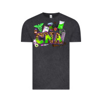 Vintage Black cna halloween Vintage Tee - AdoDesignShop