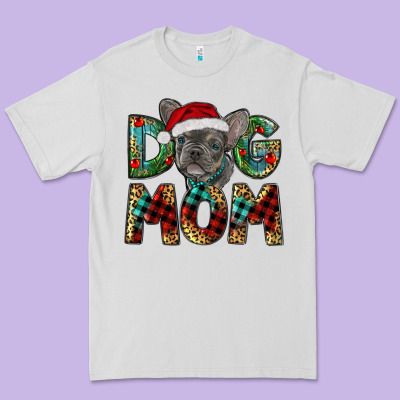 Christmas French Bulldog Mom Premium Tee Designed By Ranaportraitstore
