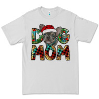 Dove Grey Christmas French Bulldog Mom Premium Tee - RanaPortraitStore