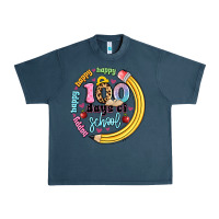 Midnight Navy happy 100 days of school Urban Heavy Tee - Artiststas