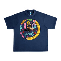 Navy happy 100 days of school Urban Heavy Tee - Artiststas