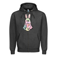 Charcoal Heather egg ceptionally boujee Zipper Hoodie - MaliasSmallBusiness