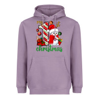 Lavender my 1 st christmas with cute snowman bbs Heavyweight Hoodie - BundleAndBundleShop