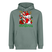 Sage my 1 st christmas with cute snowman bbs Heavyweight Hoodie - BundleAndBundleShop