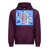 Mauve Wine healthcare hero Urban Hoodie - TumblerDesignByShophia