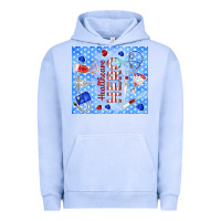 Pigment Grape Ice healthcare hero Urban Hoodie - TumblerDesignByShophia