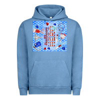 Pigment Pebble Blue healthcare hero Urban Hoodie - TumblerDesignByShophia