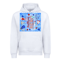 White healthcare hero Urban Hoodie - TumblerDesignByShophia