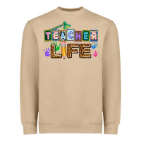 Mushroom teacher life Heavyweight Sweatshirt - AdoDesignShop