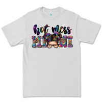 Dove Grey mess mini messy bun Premium Tee - Zillion Design Studio