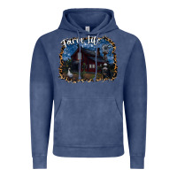 Vintage Denim farm life2 Vintage Hoodie - SublimationCraftShop