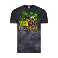 Cloud Black a little dirt never hurt st patricks bulldozer Vintage Tee - JahusDesignShop