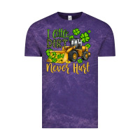Cloud Purple a little dirt never hurt st patricks bulldozer Vintage Tee - JahusDesignShop