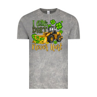 Cloud Rock a little dirt never hurt st patricks bulldozer Vintage Tee - JahusDesignShop