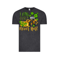 Vintage Black a little dirt never hurt st patricks bulldozer Vintage Tee - JahusDesignShop