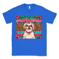 True Royal shih tzu floral tumbler Classic Tee - Artiststas