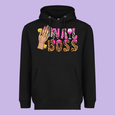 Nail Boss Bbs Heavyweight Hoodie Designed By Bundleandbundleshop