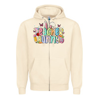 Sandshell teacher bunny Zipper Hoodie - MaliasSmallBusiness