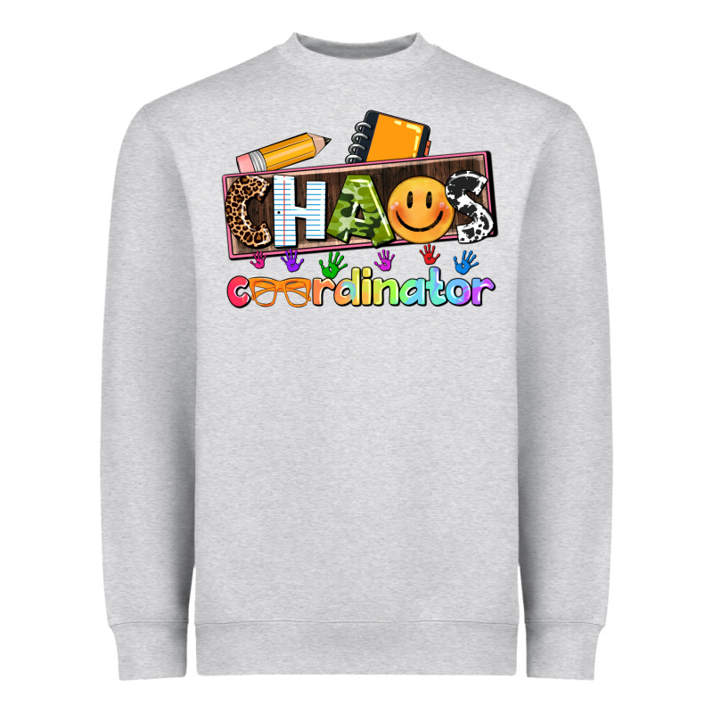 Teacher Chaos Coordinator Heavyweight Sweatshirt by AdoDesignShop | Teevron