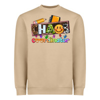 Mushroom teacher chaos coordinator Heavyweight Sweatshirt - AdoDesignShop