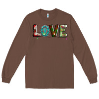 Chestnut love christmas gemstone Long Sleeve Tee - AdoDesignShop