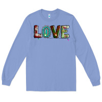 Colony Blue love christmas gemstone Long Sleeve Tee - AdoDesignShop