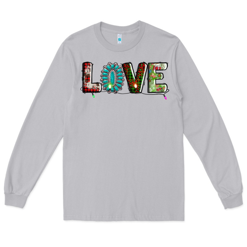 Love Christmas Gemstone Long Sleeve Tee by AdoDesignShop | Teevron