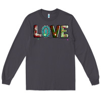 Smoke love christmas gemstone Long Sleeve Tee - AdoDesignShop