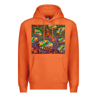 Carrot mardi gras king cake and crawfish Premium Hoodie - RanaPortraitStore