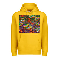 Lemon mardi gras king cake and crawfish Premium Hoodie - RanaPortraitStore