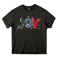 Asphalt joy christmas lights Heavy Core Tee - MaliasSmallBusiness