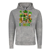 Cloud Rock One lucky cowboy with st. patricks elf Vintage Hoodie - Neo Western