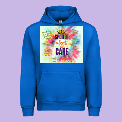 Spoiler Alert I Don't Care Urban Hoodie Designed By Tumblerdesignbyshophia