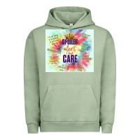 Pigment Oil Green spoiler alert i don't care Urban Hoodie - TumblerDesignByShophia