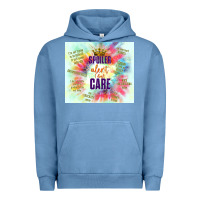 Pigment Pebble Blue spoiler alert i don't care Urban Hoodie - TumblerDesignByShophia