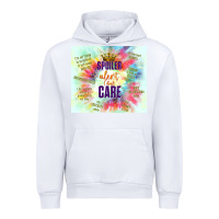 White spoiler alert i don't care Urban Hoodie - TumblerDesignByShophia