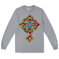 Christmas Cross Long Sleeve Tee | Teevron