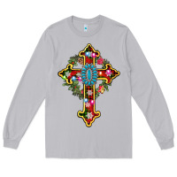 Moon Dust christmas cross Long Sleeve Tee - AdoDesignShop