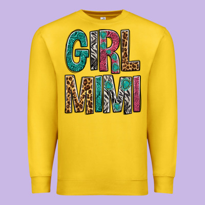 Girl Mimi Premium Sweatshirt Designed By Bundleandbundleshop
