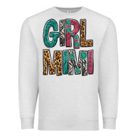 Oatmeal Heather Girl Mimi Premium Sweatshirt - BundleAndBundleShop
