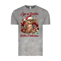 Cloud Rock christmas life is better with a chihuahua Vintage Tee - JahusDesignShop