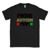 Black autism awareness puzzle theme Classic Tee - CowhideDigitalArt