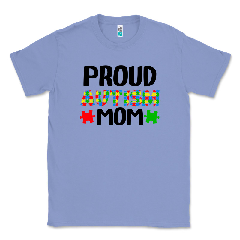 Autism Awareness Puzzle Theme Classic Tee by CowhideDigitalArt | Teevron