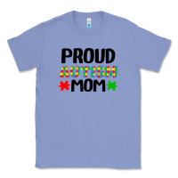 Colony Blue autism awareness puzzle theme Classic Tee - CowhideDigitalArt