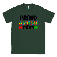 Sports Green autism awareness puzzle theme Classic Tee - CowhideDigitalArt