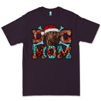 Plum Christmas Labrador Dog Mom Premium Tee - RanaPortraitStore