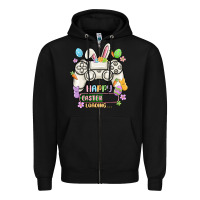 Black easter gamer Zipper Hoodie - MaliasSmallBusiness